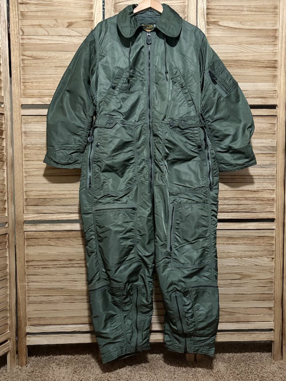 Vintage USAF CWU-1/P Flying Suit Coveralls Albert Turner & Co | Large Regular